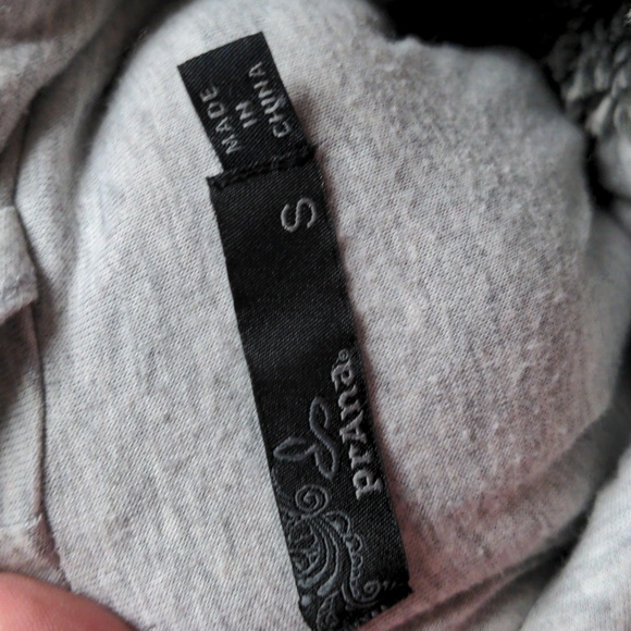 Prana Gray Permafrost Half Zip Fleece Hoodie Size Small - Picture 6 of 6